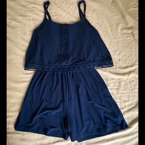 ~navy blue romper~